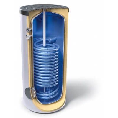 Tarbeveeboiler 500L.